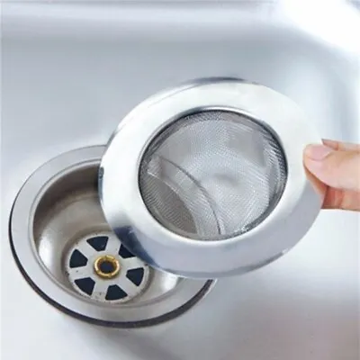 1 X For Kitchen/Shower/Bath Drain Strainer Sink Hair Trap Basin Plug Hole Cover • £7.03