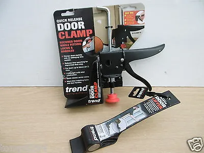 £44.89 • Buy Trend Lock Fitting Ratchet Action Door Clamp D/clamp/a + Lifter D/lift/a