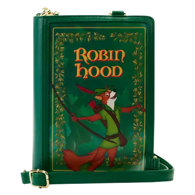 Robin Hood (1973) - Classic Book Cover Convertible Crossbody  [LOUWDTB2672] • $134.99