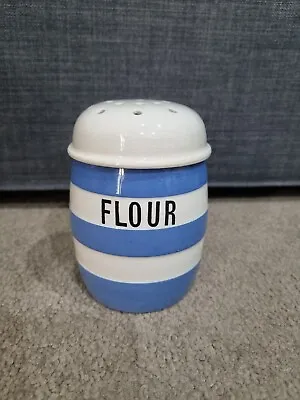 Vintage Cornish Ware T.G. Green England Flour Shaker With Green Backstamp • $80