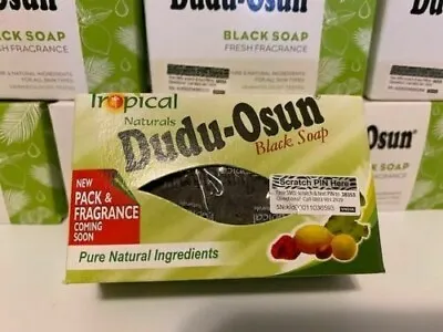 $26.99 • Buy NEW IMPROVE DUDU OSUN AFRICAN BLACK Tropical & Natural SOAP  12 PACKS