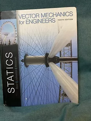 Vector Mechanics For Engineers: Statics - Hardcover By Beer Ferdinand  • $19.50