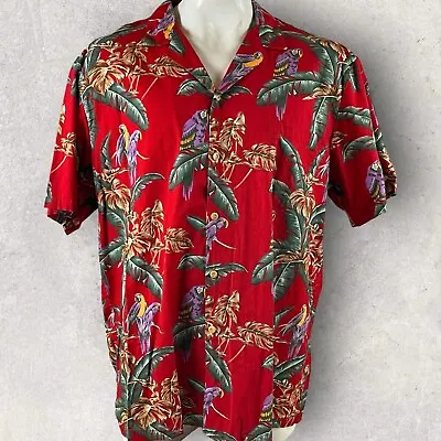 Paradise Found Magnum PI Shirt 2XL USA Jungle Tropical Hawaiian T155 • $32.95