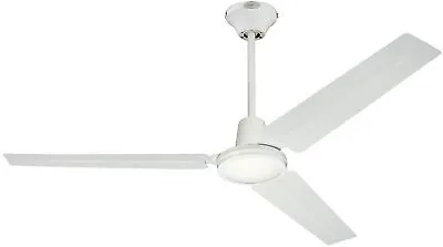 Westinghouse Lighting 7812700 Industrial 56  Three White Steel Blade Ceiling Fan • $89.95