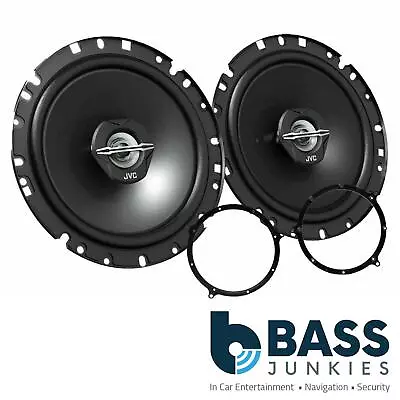 JVC 16cm 6.5 Inch 600 Watts 2 Way Front Door Car Speakers Fits Audi TT MK1 98-06 • £34.95