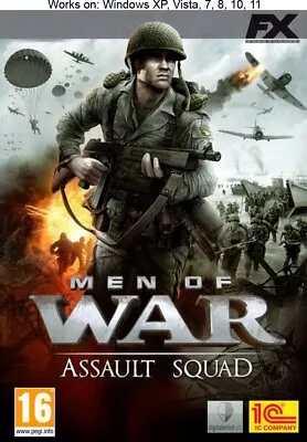 Men Of War Assault Squad PC Game 2011 Windows 7 8 10 11 • $28