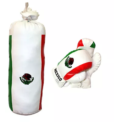 10 Oz Mexico Mini Punching Bag Set • $30