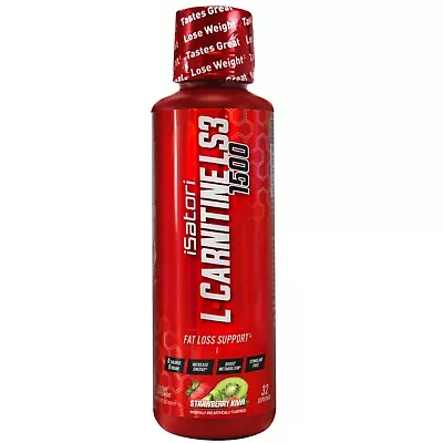 L-CARNITINE LS3 1500 Fat Loss-Metabolism Activator-Strawberry Kiwi- 32 Servings • $21.99