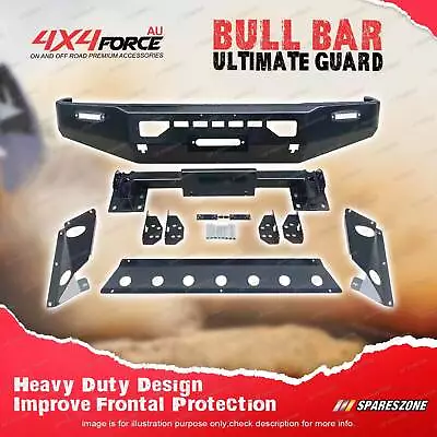 4X4FORCE Ultimate Guard Bull Bar No Loop Bumper For Nissan Navara D40 06-10 Thai • $1189.95