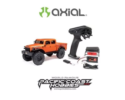 Axial SCX24 40's Dodge Power Wagon 1/24 4WD RTR Scale Mini Crawler Orange WRadio • $139.99