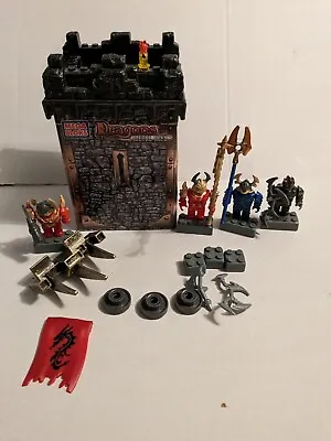 Mega Bloks Dragons Metal Ages Ferroch Last Stand Plus A Variety Of Figures/Acces • £8.05