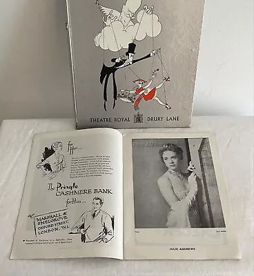 2  Original Vintage Items From The 1958 Musical MY FAIR LADY /Julie Andrews  • £34.95