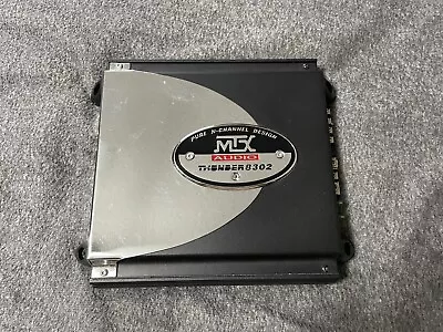 MTX Thunder 8302 Old School Amplifier Amp 2 Channel Pre-Owned • $105