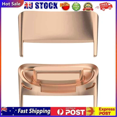 $7.45 • Buy 2pcs Watch Strap Adapters For Fitbit Charge 5 Band Connectors (Rose Gold) AU
