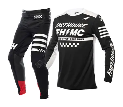 $150 • Buy 2022 Fasthouse Elrod MX Gear Set Jersey/Pants Combo Motocross/ATV Racing Suit