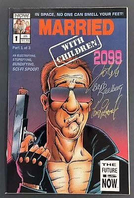 NOW Married With Children #1 SIGNED BY James Caputo TIM RICHOND & Barb Karlburb • $14.99