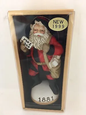 NOS 1999 Memories Of Santa Club 1881 Christmas Santa Mailman MOS 2000 • $18