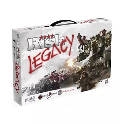 Hasbro Boardgame Risk - Legacy (2011 Ed) Box VG+ • $24