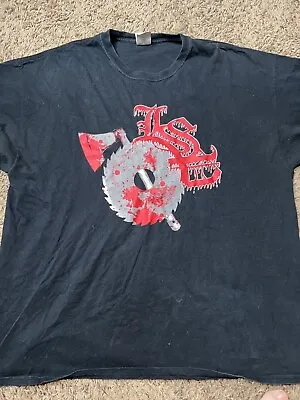 TSOL Mens 2XL Red Logo Shirt True Sounds Of Liberty Hardcore Punk Fast Shipping! • $29.75
