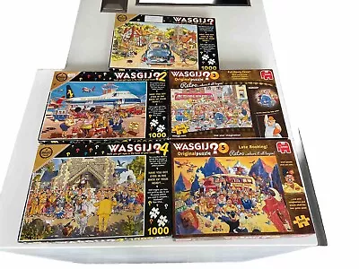 Wasgij Jigsaw Puzzle 1000 Pieces X 5 Bundle - Original Series No's 1 2 3 4 5 • £12