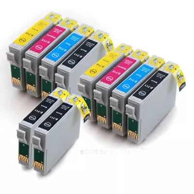 £19.98 • Buy T0715 X2 Sets Compatible Ink Plus 2 Extra BK To Replace T0711 T0712 T0713 T0714