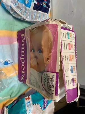 Pampers Vintage - 10kg- 7 Pieces - Original Plastic • $110