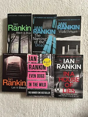 Ian Rankin Book Bundle X 6 More Listed Free Post (SU6) • £13.99