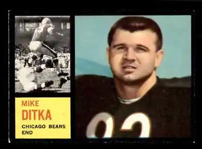 1962 Topps #17 Mike Ditka - EX (Rookie Card) • $396