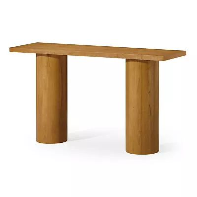 Maven Lane Lana Contemporary Wooden Console Table In Refined Natural Finish • $499.99