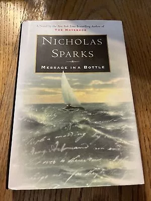 Message In A Bottle By Nicholas Sparks (1998 Hardcover) • $4.99