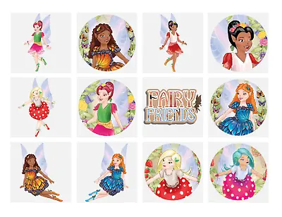 12 X Childrens GIRLS Fairy Fairies Temporary Tattoos Transfers Toys N51 034 • £1.75