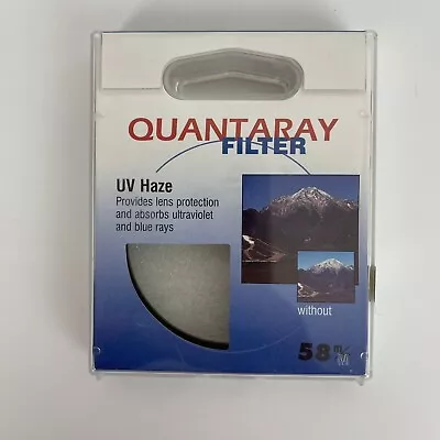 Quantaray 58mm Filter UV Haze (24-166-2014) • $23