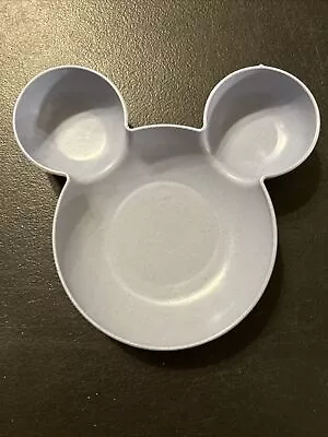 Mickey Mouse Shaped Bowl Blue- Chip & Dip Snack Bowl - • $3