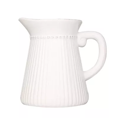 Ceramic Tall Vase Pitcher Farmhouse Decor For Home Weddings & Living Room-SP • £23.58