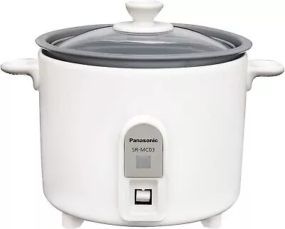 Panasonic Rice Cooker 1.5 Go Living Alone Small White SR-MC0 • $120.30