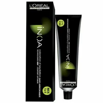 L'Oreal Professionnel INOA Ammonia-Free Permanent Hair Colour 60ml Choose Shade • £4.95