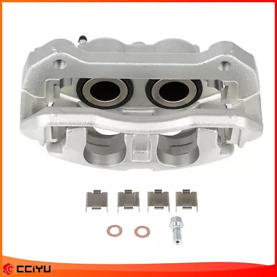 Front Disc Brake Caliper W/ Bracket Passenger For 2012 13 14 15 2016 Ford F-150 • $71.01