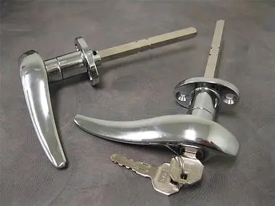 1932 Ford 3 Window 1933 1934 Car Outside LOCKING Door Handles 32 MATCHING LOCKS • $33.77