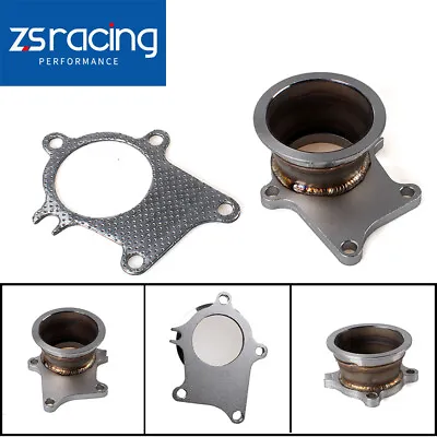 Conversion Adapter Kit T3 T3/T4 5 Bolt Turbo Dump Flange To 3  Inch V-Band • $26.98