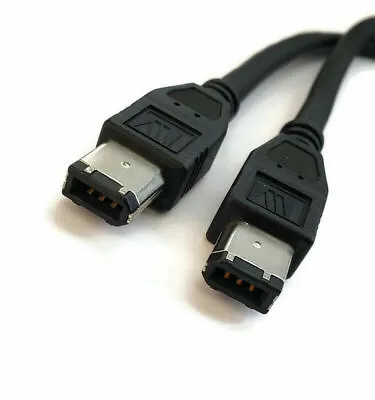  2x 2FT FireWire Cable IEEE1394 6 Pin To 6 Pin ILink DV 400 For PC And Mac • $11.99