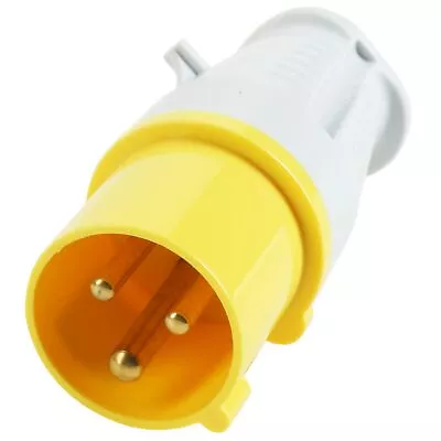 16 AMP PLUG SOCKET Industrial 110V 3 Pin Caravan Motor Home Electrical Fitting • £7.99