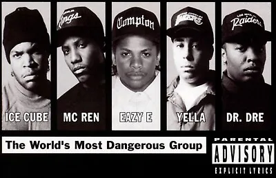 Nwa Poster Photo Print 11x17 Dre Eazy E Ice Cube Mc Ren Yella 2 • $24