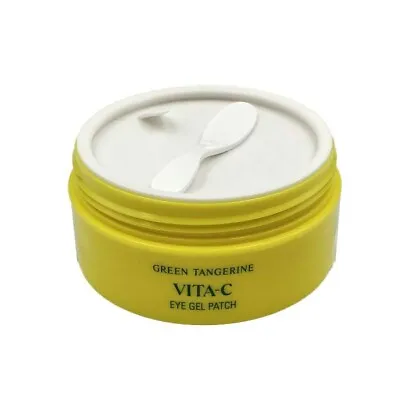 [GOODAL] Green Tangerine Vita C Eye Gel Patch 60 Pads / Korean Cosmetics • $13.43