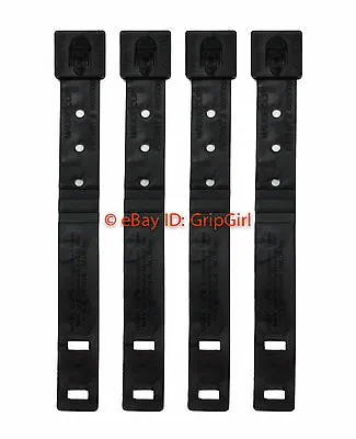 4x Tactical Tailor MOLLE Short Black MALICE Clips Kydex Holster OWB Belt Loops • $14.95