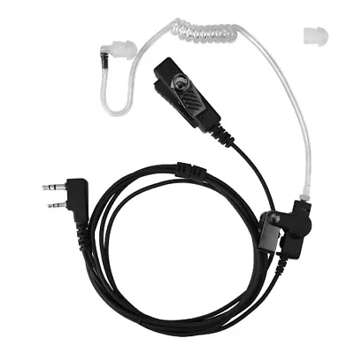 2 Pin Acoustic Tube Earpiece Headset Mic For Kenwood TK-3230 TK-3230XLS Radio • $16.28