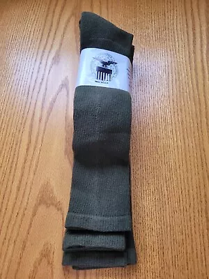 Men's Military Marine Corps Large Brown Over The Calf Boot Socks • $7.95