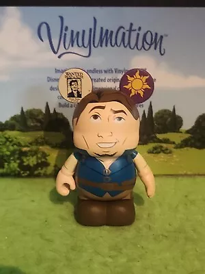 DISNEY Vinylmation 3  Park Set 5 Animation Flynn Rider Tangled No Frying Pan • $9.99