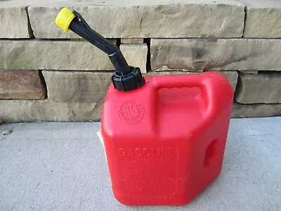 Blitz 2 Gallon + 8oz Gas Fuel Can With Vented Fixed Spout 50810 USA • $39.95