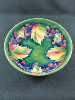 £235 • Buy Moorcroft Bowl Leaf & Berry Pattern C.1945-49