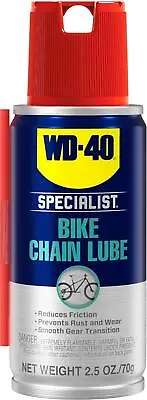 WD40 Specialist Bike Chain Lube 2.5 OZ Free Shipping • $8.06